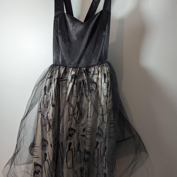 American Horror Story Dress Size Medium Halloween machete skull crinolen 2015 - Picture 2 of 15